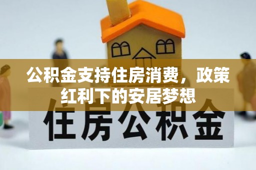 苍溪公积金支持住房消费，政策红利下的安居梦想