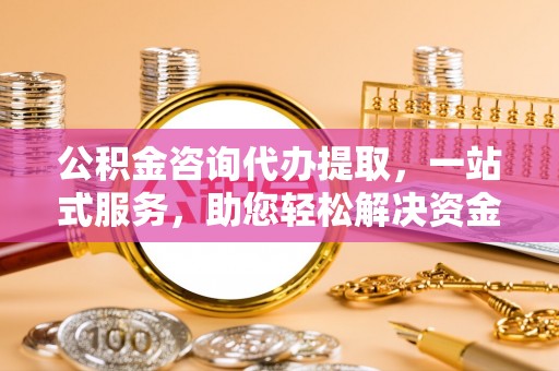苍溪公积金咨询代办提取，一站式服务，助您轻松解决资金难题